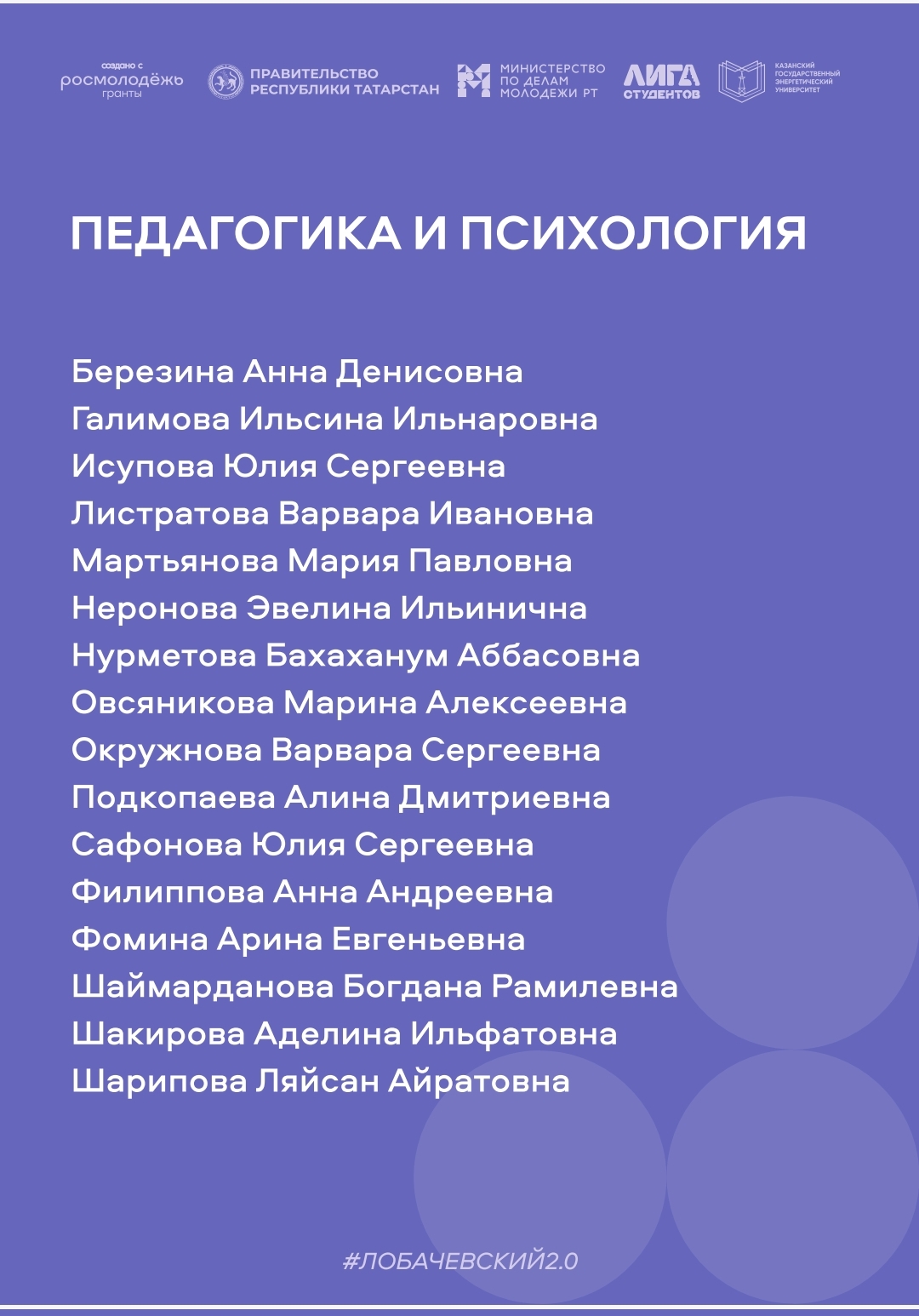 Всероссийский конкурс научных работ им. Н.И. Лобачевского Лобачевский 2.0.